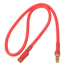 30cm 16AWG 3.5mm Banana Male Female Plug Extension Cable Soft Silicone Wire