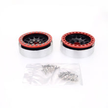 2PCS ZD Racing 2.2 inch Alloy Wheel Rim Hub Aluminum Beadlock for 1/10 RC Car Crawler Axial SCX10 