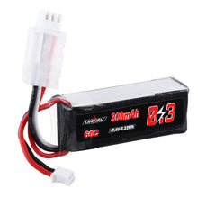 URUAV 7.4V 300mAh 60C 2S Lipo Battery PH2.0 Plug for RC Drone