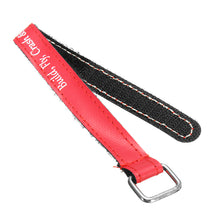 4Pcs RJX Non-Slip Silicone Battery Straps Aluminium Alloy Buckle for FPV Helicopter Drone