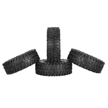 4Pcs AUSTAR AX-5020B 1.9 Inch 1/10 Rock Crawler Tires with Metal Hub for Traxxas SCX10 AXIAL RC Car