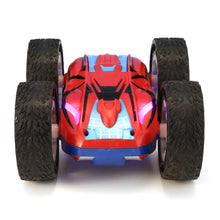 Samewing 9888 2.4G Double-sided Stunt Off-road Rc Car 360 Degree Flip W/ LED Light Random Color