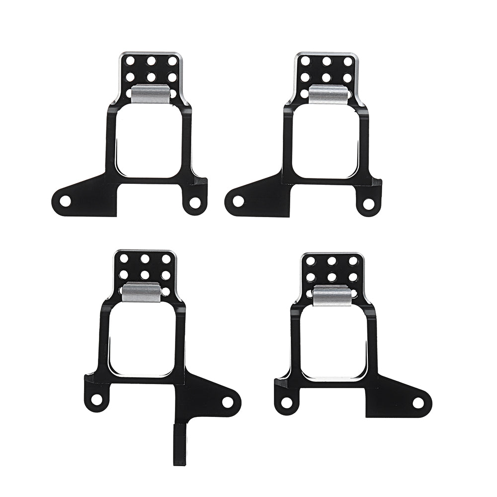 4PCS Upgraded Aluminum Alloy Adjustable Shock Absorber Bracket for 1/10 Traxxas TRX-4 Rc Crawler Parts 