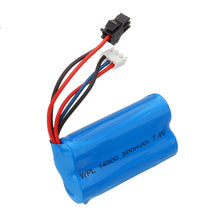 WPL Upgraded 7.4V 500mAh 2S Li-ipn Battery for B36 B24 1/16 Full Proportional Control RC Vehicles 