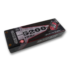 Gaoneng GNB 7.4V 5200mAh 100C 2S 1:12 38.48WH Lipo Battery T Plug For RC Car