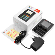ISDT C4 8A Touch Screen Smart Battery Charger With USB Output For 18650 26650 AA AAA Battery