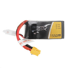 TATTU 14.8V 1550mAh 45C 22.9Wh 4S XT60 Plug Lipo Battery for FPV RC Drone