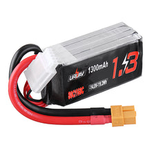 URUAV 14.8V 1300mAh 80C/160C 4S XT60 Plug Lipo Battery for FPV RC Drone
