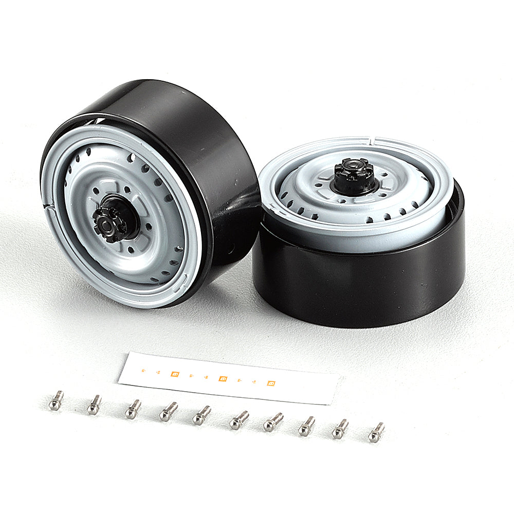 1Pair Killerbody 48693 Aluminum Alloy 1.68 inch RC Car Wheel Hub For KB48691 Tyre 3.35 Inch