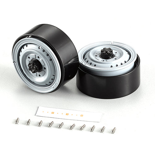 1Pair Killerbody 48693 Aluminum Alloy 1.68 inch RC Car Wheel Hub For KB48691 Tyre 3.35 Inch