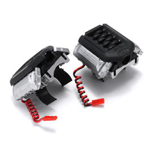 GRC Engine Simulated Radiator F11 V8 5.0 Motor Cooling Fan for 1/10 Traxxas TRX-4 TRX4 Rc Car Parts 