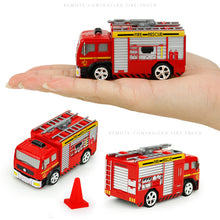 Coke Can Shenqiwei 8027 1:58 Water Tank Truck Fire-Engine RC Car Mini 4 Channel 