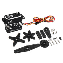 JX Servo B70 HV 12V 72KG 180° Brushless Large Torque Metal Gear Digital Servo For RC Helicopter Car Truck