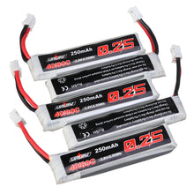 5Pcs URUAV 3.8V 250mAh 40C/80C 1S Lipo Battery PH2.0 for Eachine US65 UK65 URUAV UR65 Mobula7 