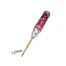 RJX Hobby 0.9mm/1.27mm/1.5mm Alloy Hex Screwdriver For RC FPV Helicopter 