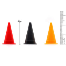 8PCS Orlandoo-Hunter Mini Road Cone with Sticker for OH32A02 OH32A03 1/32 Rc Car Model Parts 
