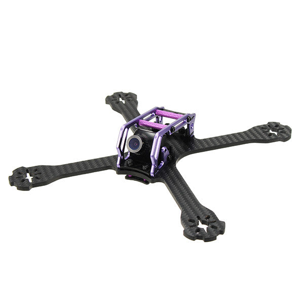 Realacc BETA210 210mm 4mm Arm Carbon Fiber FPV Racing Frame Kit with PDB& Battery Fixing Plate for RC Drone