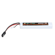 XF POWER 7.4V 2000mAh 25C 2S Lipo Battery Small Tamiya Plug for RC Drone