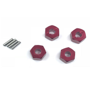 12X7mm Hexagon Connector Set For 1/10 WLtoys AXAIL YETI RC Car Parts