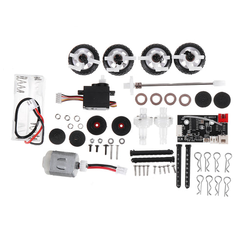 SINOHOBBY DIYQ1 1/28 2.4G AWD RC Car Kit Full Proportional with Motor Servo Transmitter 