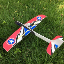 PP+EPP 295mm Wingspan Super Capacitor Electric Coreless Hand Throwing Free-flying Glider RC Airplane