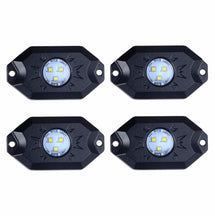 Waterproof Wireless bluetooth Music LED RGB Off-road Rock Light Accent Car SUV Truck Rc Parts