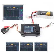 ToolkitRC ST8 8CH 100W 2A 7-28V LCD Servo Special Tester PWM/PPM/SBUS Signal Speed Liner Step Servo Analyzer With 4-Ways Independent Program Signal
