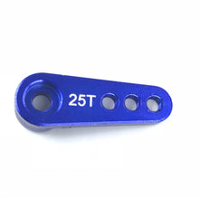 1PC Aluminum 28.3mm 25T Teeth Tooth Steering Half Servo Arm Horn for 1/10 Rc Car Futaba HSP Wltoys