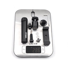 STARTRC Aluminum Tripod 360 Degree Rotation W/ 1/4" Screw Universal Handheld Phone Clip Set for OSMO Action Camera