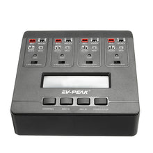 EV-PEAK E6 17.4W AC/DC Smart Battery Charger for JST MCPX MCX MOLEX PlugTiny Whoop Blade Inductrix