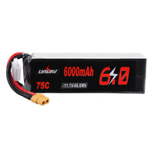 URUAV 11.1V 6000mAh 75C 3S Lipo Battery XT60 Plug for RC Quadcopter Car 