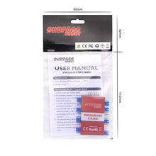 Surpass Hobby Program Card for RC Airplane Boat BS Series Brushless ESC