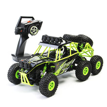 Wltoys 18628 1/18 2.4G 6WD Brushed Rc Car Rock Crawler with Front LED Light RTR Toys 