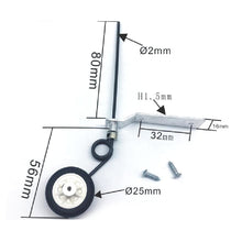 Universal Rear Wheel 25mm 40-60 Grades Disassembled For Multi RC Airplane Spare Part