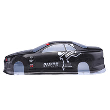 1PC Box Pack 020GR 190MM Painted PVC Body Shell +Rear Wing for 1/10 RC Drift Racing Car Model Parts