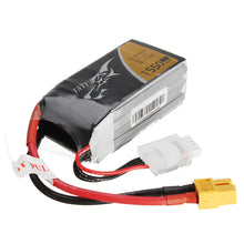 TATTU 11.1V 1550mAh 75C 17.2Wh 3S XT60 Plug Lipo Battery for FPV RC Drone