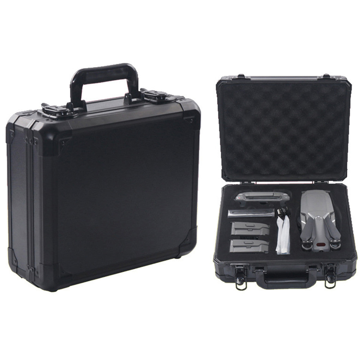 Portable Aluminum Waterproof Case Suitcase Safety Storage Box For DJI MAVIC 2 