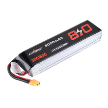 URUAV 11.1V 8000mAh 30/60C 3S Lipo Battery XT60 Plug for RC Quadcopter FPV Drone