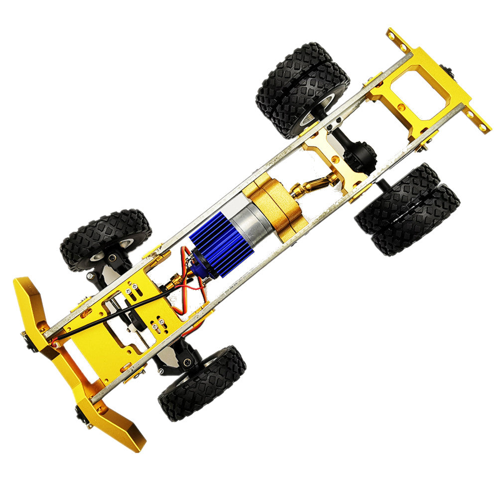 1/16 Upgraded Metal RC Car Chassis Unassembled Kit for Off-Road Truck