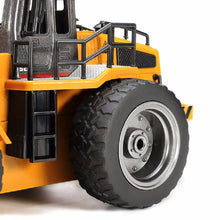 HuiNa Toys1520 Six Channel 1/18RC Metal Bulldozer Charging RC Car