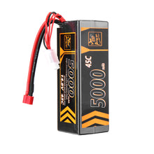 ZOP Power 14.8V 5000mAh 45C 4S Lipo Battery T Plug for RC Car