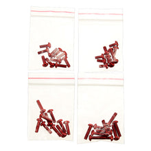 40PCS 7075 M3*6 M3*8 M3*10 M3*12 Screws Purple Red Blue Gold Green Orange for RC Drone FPV Racing