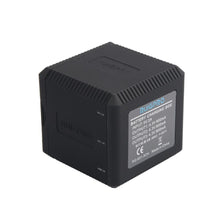 3-Way Slot Battery Charger LED Charging Box Carry Case Battery Housing for GoPro Hero 7 6 5 Accessories 
