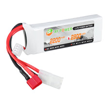 XF Power 7.4V 2800mAh 30C 2S Lipo Battery T Tamiya Plug for RC Model