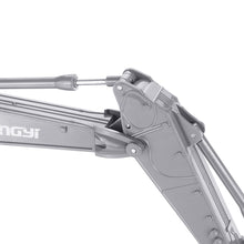 QY2301 2.4G 1/28 8CH RC Excavator Car Vehicle Models With Sound