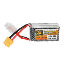 ZOP Power 14.8V 850mAh 30C 4S Lipo Battery XT60 Plug for RC Drone