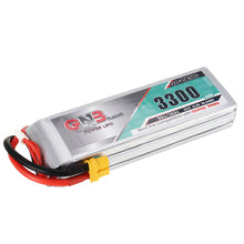 Gaoneng GNB 14.8V 3300mAh 90C 4S Lipo Battery XT60 Plug for for Fixed Wing Vehicle RC Model