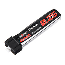 5Pcs URUAV 3.8V 250mAh 40C/80C 1S Lipo Battery PH1.25 Plug for RC Drone