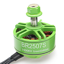 Racerstar 2507 BR2507S Green Edition 1800KV 2400KV 2700KV Brushless Motor For RC Drone Frame