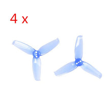 4 Pairs Gemfan Flash 2540 2.5x4 2.5 Inch 3-Blade Propeller with 1.5mm Mounting Hole